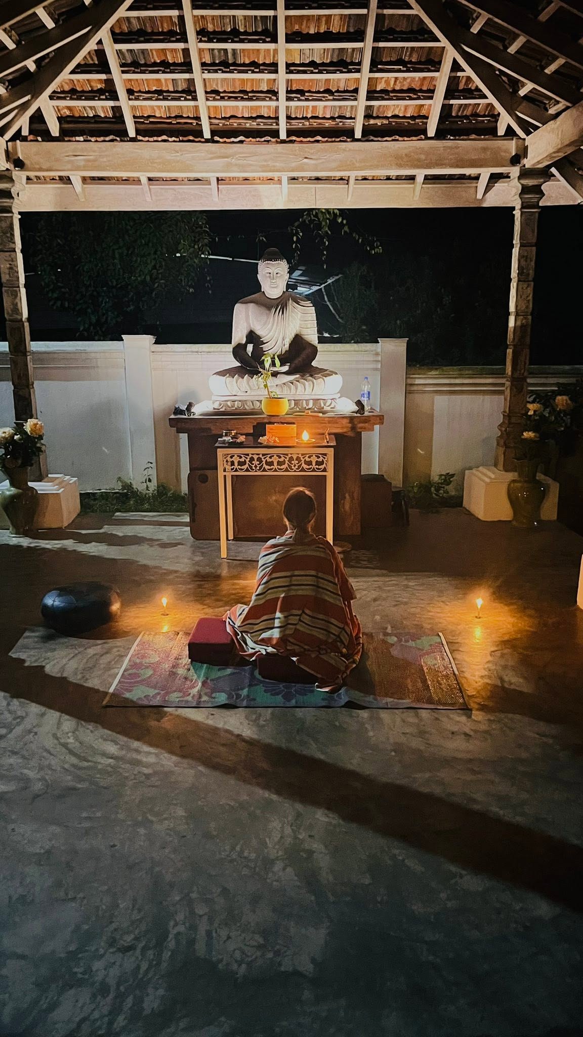 Nocturnal Meditation by Candlelight
